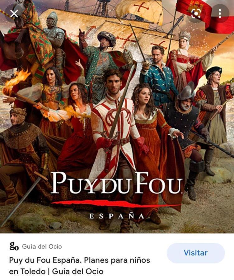 Casa Rosales Toledo A 10 Minutos De Puy Du Fou Villa Polan Exteriör bild